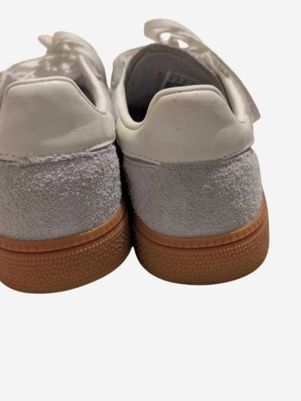 Pre-owned Adidas SPEZIAL Suede Sneakers in Light Gray with Gum Sole - Picture 3 of 7